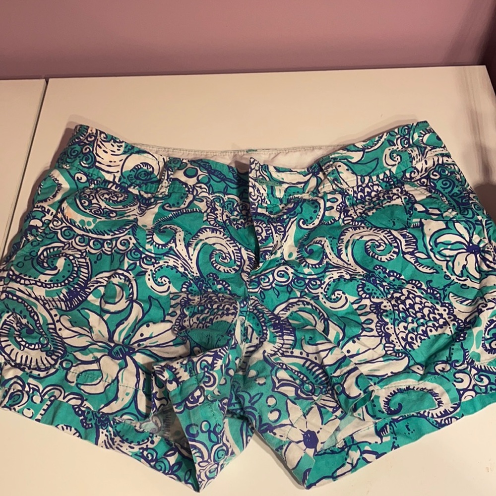 Lilly Pulitzer "Montauk Seafoam" Callahan Shorts
